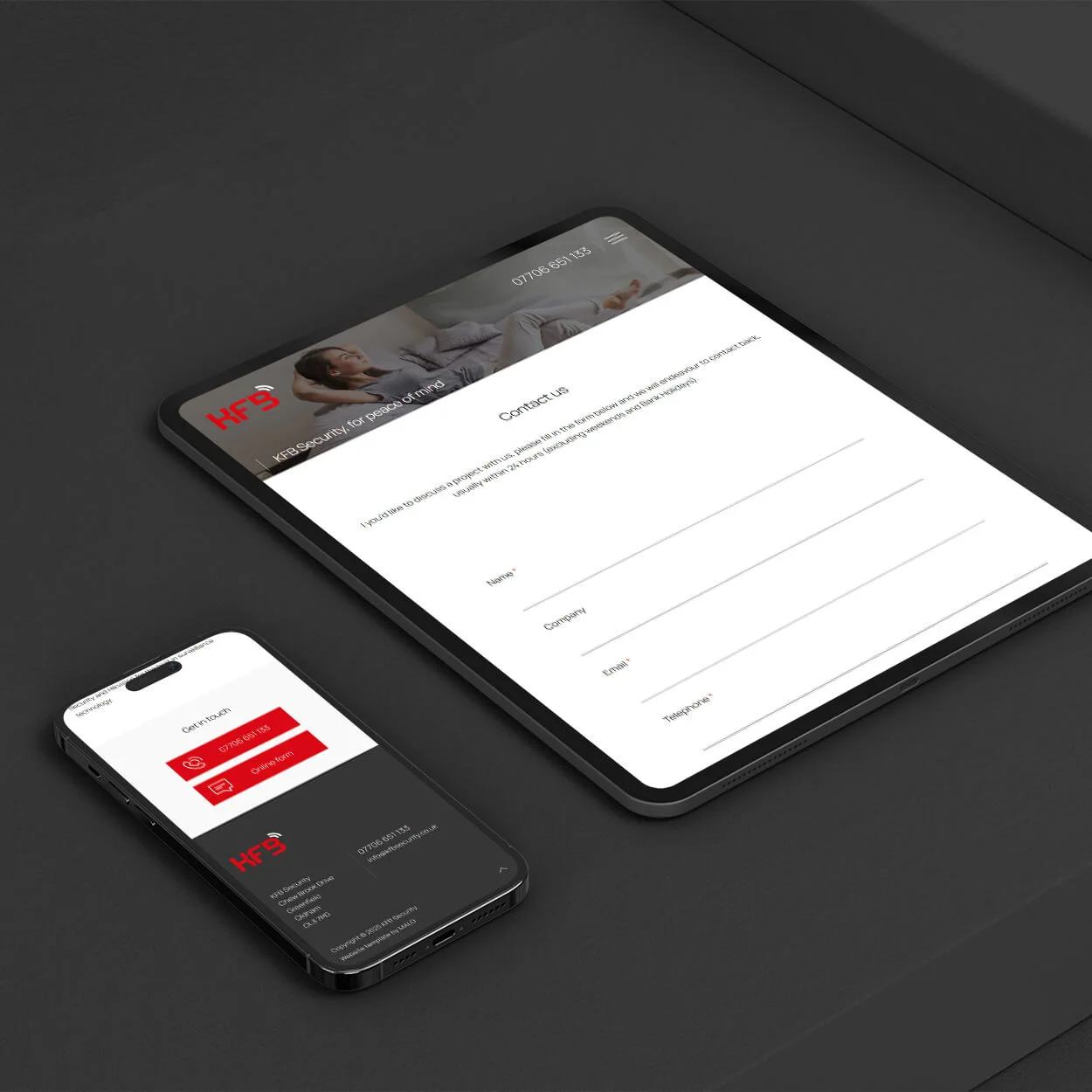 KFB - Website & Branding